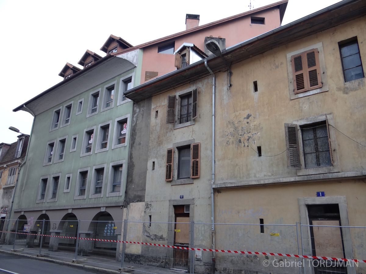 Vue depuis l'Avenue des Allobroges